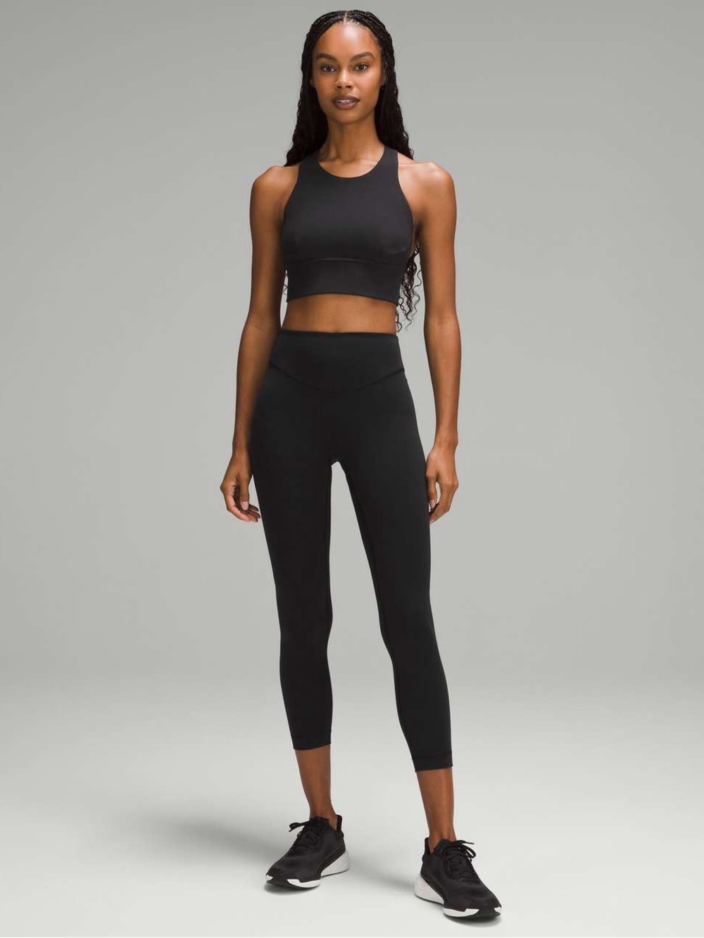 Lululemon Wunder Under SmoothCover High-Rise Tight 25" sz 4 Black